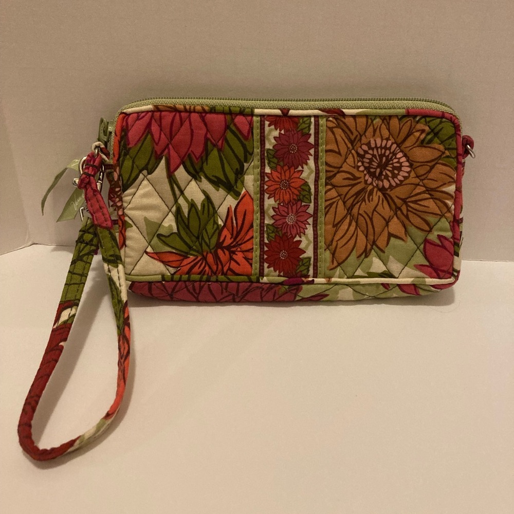 Vera Bradley Floral Wristlet